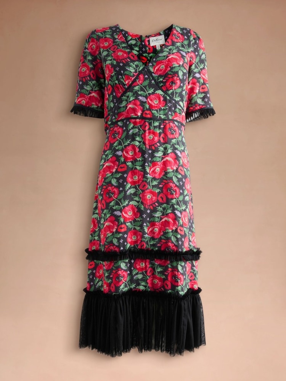 Cath Kidston Black Roses Tea Dress ❤️
